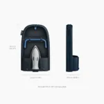Tabla de planchar plegable Pocket Max Plus 110 cm - Azul - Imagen 4
