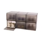 Organizador de Calzado Shoe Case Gris Set 6 Unidades - Imagen 2