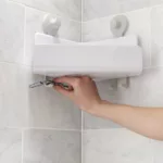 Juego de estanterías de ducha EasyStore - Blanco - Imagen 4