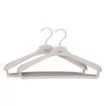 Conjunto 2 Perchas para Trajes Ecológicas Orderly - Beige - Imagen 3