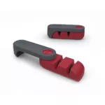 Afilador de cuchillos Rota plegable - Rojo - Imagen 5