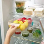 Cajón contenedor de alimentos para heladera NeverStore - Transparente