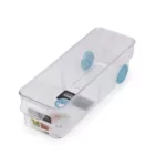 Cajón de almacenamiento NeverStore con ruedas - Turquesa - Imagen 3