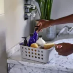 Canasto EasyStore Organizador de baño - Beige