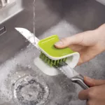 Cepillo de limpieza BladeBrush para cuchillos y cubiertos - Verde - Imagen 5