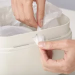 Cesto de basura 4 litros EasyStore - Beige - Imagen 5