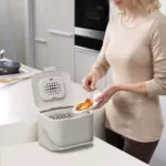 Cesto de basura 4 litros EasyStore - Beige - Imagen 6