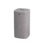 Canasto de ropa doble compartimiento 60 litros Tota - Gris - Imagen 3
