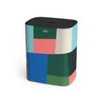 Canasto de ropa doble compartimiento 90 litros Tota - Imagen 2