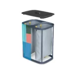 Canasto de ropa doble compartimiento 90 litros Tota - Imagen 3