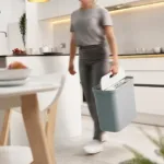 Cesto para residuos reciclables 28 litros GoRecycle - Azul