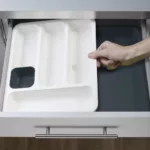 Organizador de cubiertos expandible DrawerStore - Gris - Imagen 4
