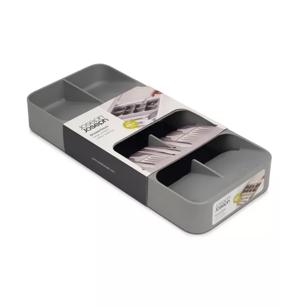 Cubiertero organizador grande DrawerStore - Gris