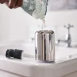 Dispenser de jabón líquido Luxe acero inoxidable 300 ml - Imagen 2