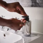 Dispenser de jabón líquido Luxe acero inoxidable 300 ml