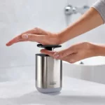 Dispenser Presto de jabón líquido 350 ml - Gris - Imagen 4