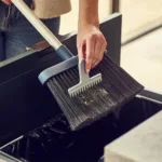 Escoba con soporte para pared Clean Store - Azul - Imagen 7