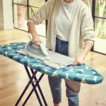 Funda para tablas de planchar Flexa 124 cm - Azul - Imagen 4