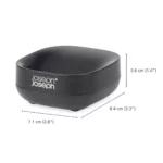 Jabonera inteligente compacta Slim - Negro - Imagen 2