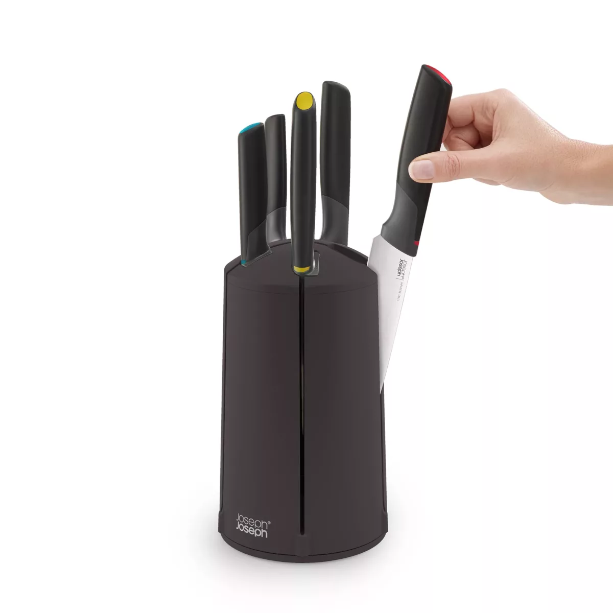 Cepo de 5 cuchillos Elevate acero inoxidable - Imagen 2