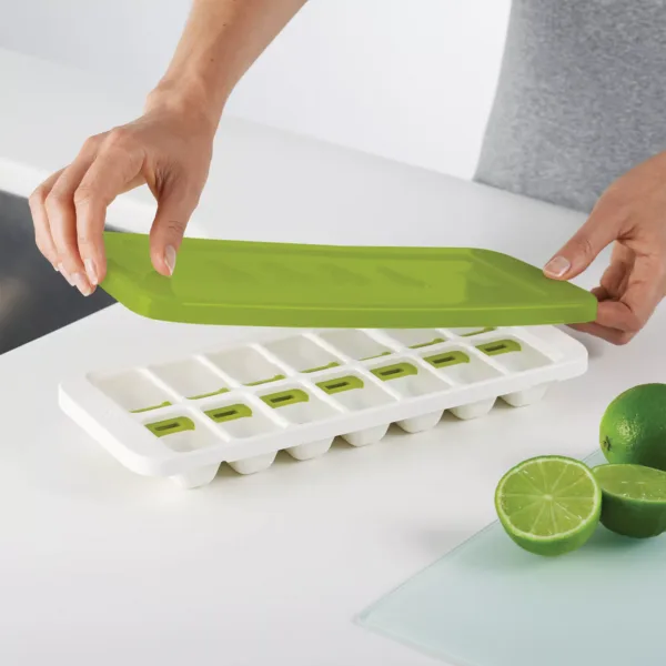 Cubetera con tapa apilable QuickSnap Plus