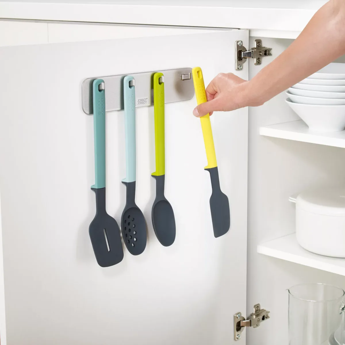 Juego de 4 utensilios de cocina con soporte Elevate Silicone - Imagen 4