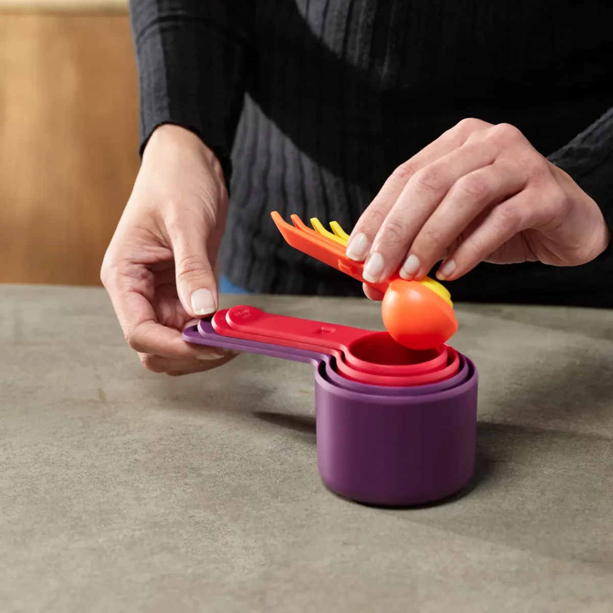 Set de 8 cucharas y tazas medidoras Nest Measure - Imagen 4