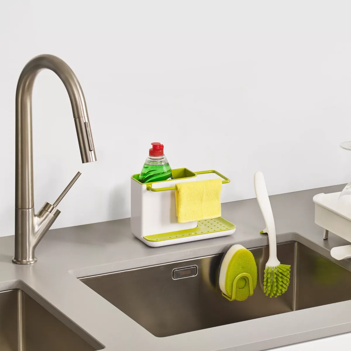 joseph-joseph-organizador-bacha-sink-caddy-300036-85021-02 Organizador de bacha Caddy con drenaje - Imagen 1