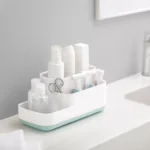 Organizador de baño compacto