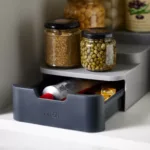 Organizador escalonado compacto con cajón 3 niveles CupboardStore - Imagen 4