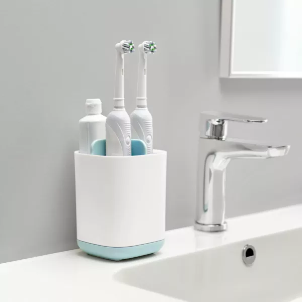 Portacepillo de dientes de 3 secciones EasyStore