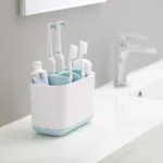 Portacepillo de 6 secciones EasyStore - Celeste - Imagen 3