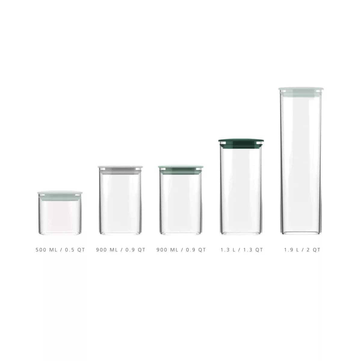 joseph-joseph-set-contenedor-podium-x5-300372-08 Set Contenedor Podium x5 piezas - Imagen 7