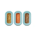 Set de recipientes contenedores para almacenamiento CupboardStore x3 900ml - Imagen 2