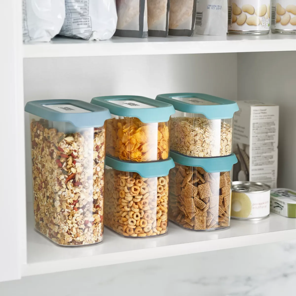 joseph-joseph-set-de-recipientes-contenedores-para-almacenamiento-cupboardstore-x5-300247-02 Set de recipientes con tapa x 5 Cupboardstore - Imagen 1