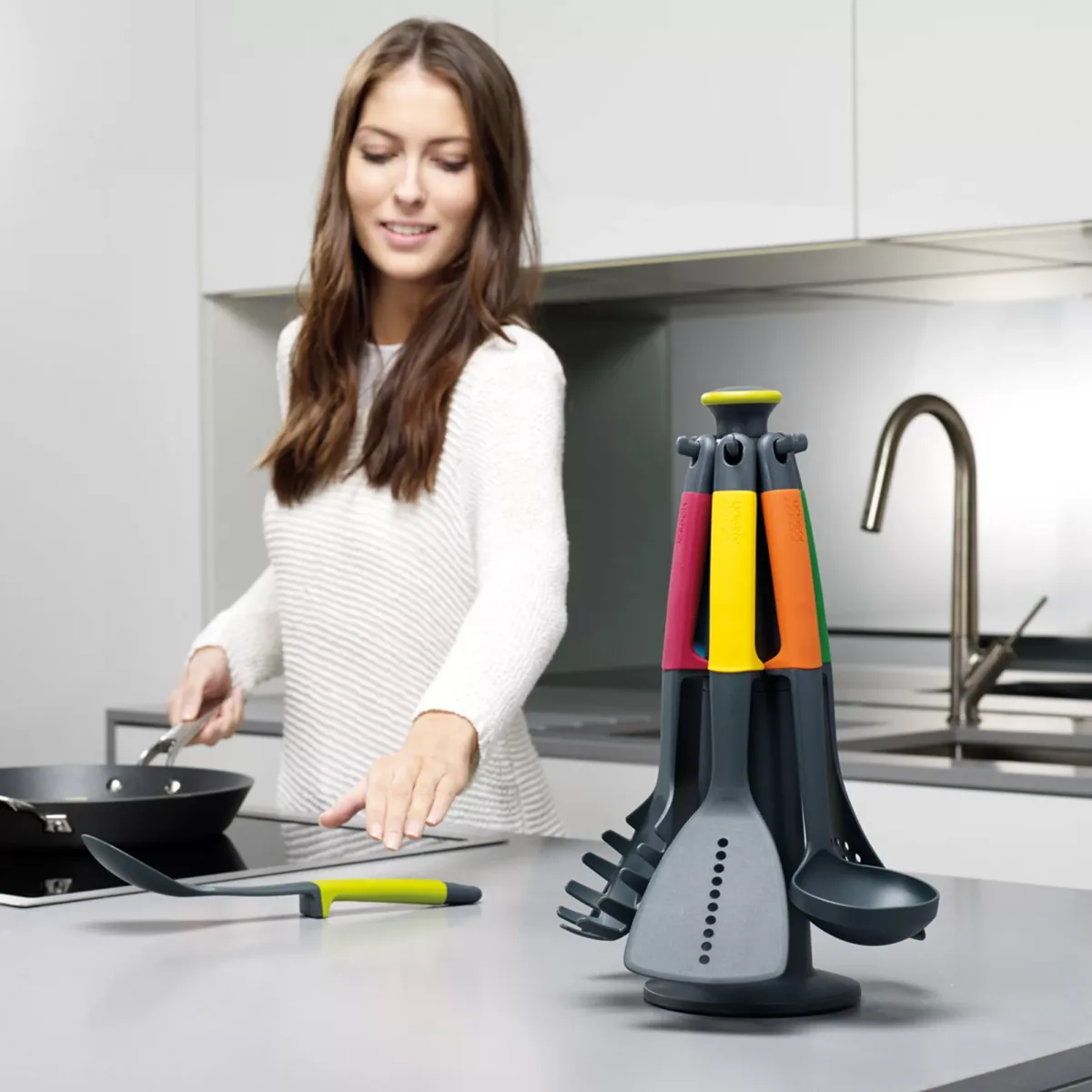 Set de utensilios Elevate Nylon Carousel x6 Multicolor - Imagen 2