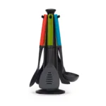 Juego de utensilios Duo X5 con soporte carrusel - Imagen 3