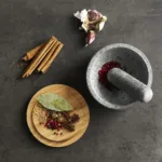 Mortero Dash con tapa de bambú - Bambu