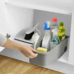 Organizador cajón para almacenamiento CupboardStore - Gris