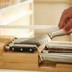 Organizador de cuchillos de Bambú 2 niveles Grande DrawerStore - Bambu - Imagen 3
