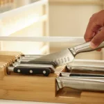Organizador de cuchillos de Bambú 2 niveles Grande DrawerStore - Bambu - Imagen 7