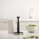 Porta rollo de papel de cocina Push & Tear - Gris