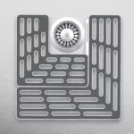 Protector de vajilla para bacha Sink Saver - Gris - Imagen 5