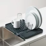 Seca platos abatible Flip-Up - Gris