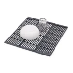 Seca platos escurridor plegable y extendible - Gris - Imagen 2