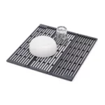 Seca platos escurridor plegable y extendible - Gris - Imagen 5