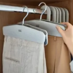 Set de 2 perchas con agarre fácil Orderly - Gris - Imagen 2