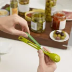 Set de 2 utensilios para picada Antipasti Scoop & Pick - Verde