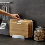 Set de 3 tablas para cortar Bambú con soporte Nest - Bambu