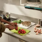 Set de 3 tablas para cortar con estuche para estante Folio - Gris claro - Imagen 4